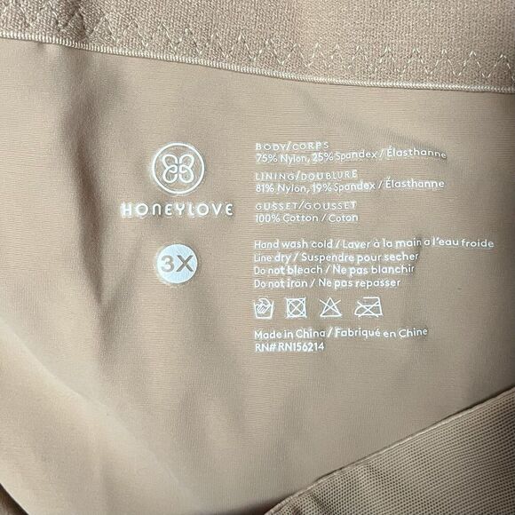 Honeylove Women's Plus SuperPower Shaping Brief Size 3X Cinnamon NWT - Picture 4 of 7